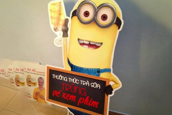 Standee mô hình 3D bán hàng theo yêu cầu - In Hoàng Gia Hà Nội