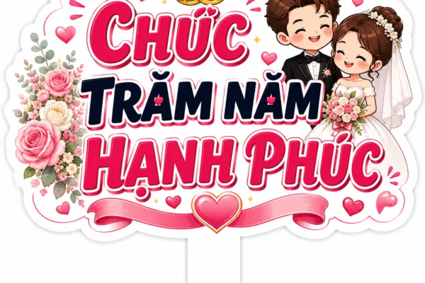 Hashtag Trăm Năm Hạnh Phúc - In Hoàng Gia Hà Nội