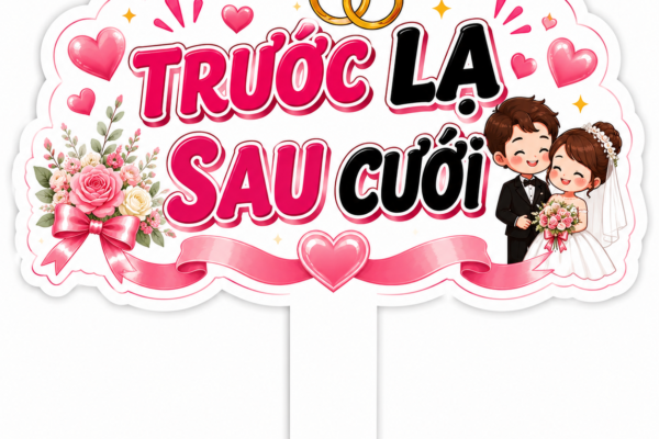 Hashtag Trước Lạ Sau Cưới - In Hoàng Gia Hà Nội
