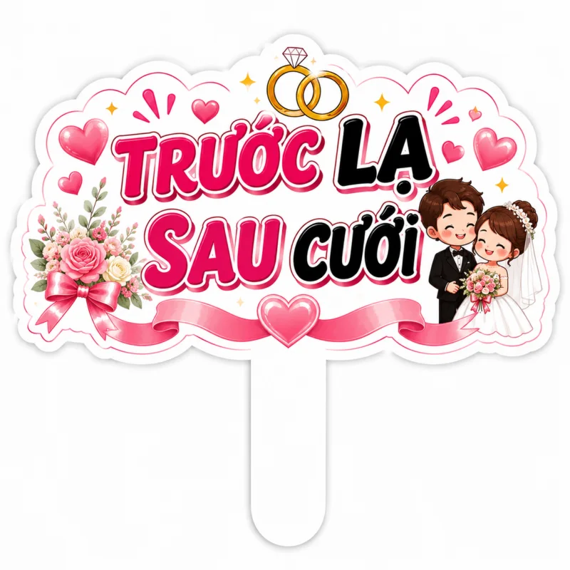 Hashtag Trước Lạ Sau Cưới - In Hoàng Gia Hà Nội