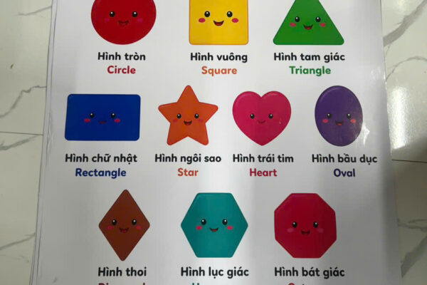 Bảng Học Hình Dạng
