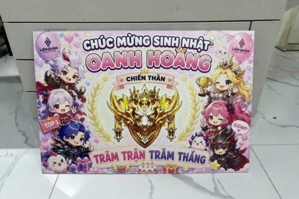 Bảng Trao Giải Liên Quân - In Hoàng Gia Hà Nội