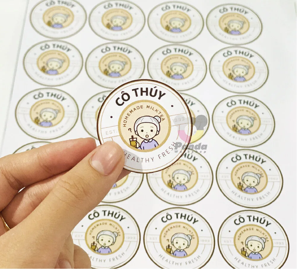 In Tem Nhãn – mẫu túi giấy in tại Hoàng Gia