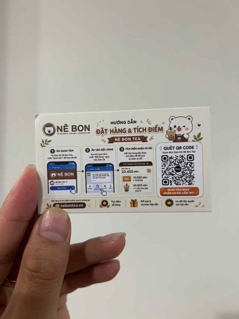 In Thẻ Tích Điểm - In Hoàng Gia Hà Nội