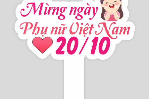 Hashtag Cầm Tay 20-10 - In Hoàng Gia Hà Nội, TPHCM