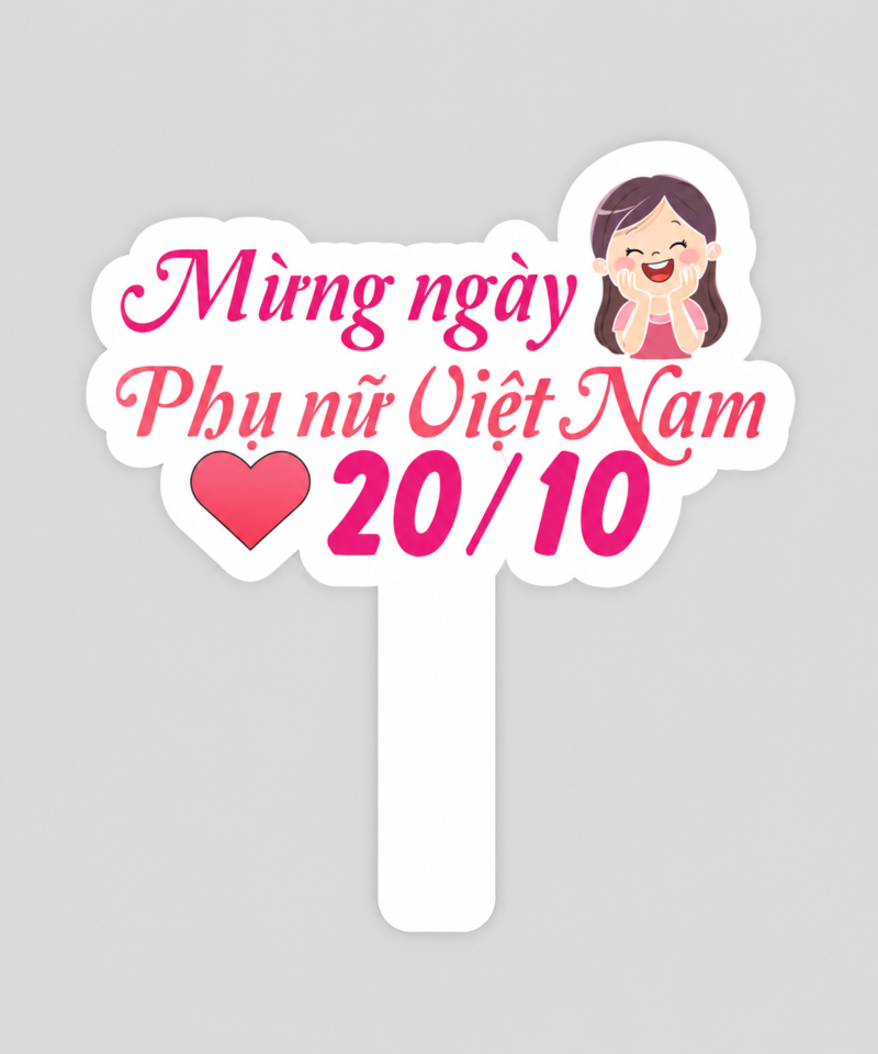 Hashtag Cầm Tay 20-10 - In Hoàng Gia Hà Nội, TPHCM