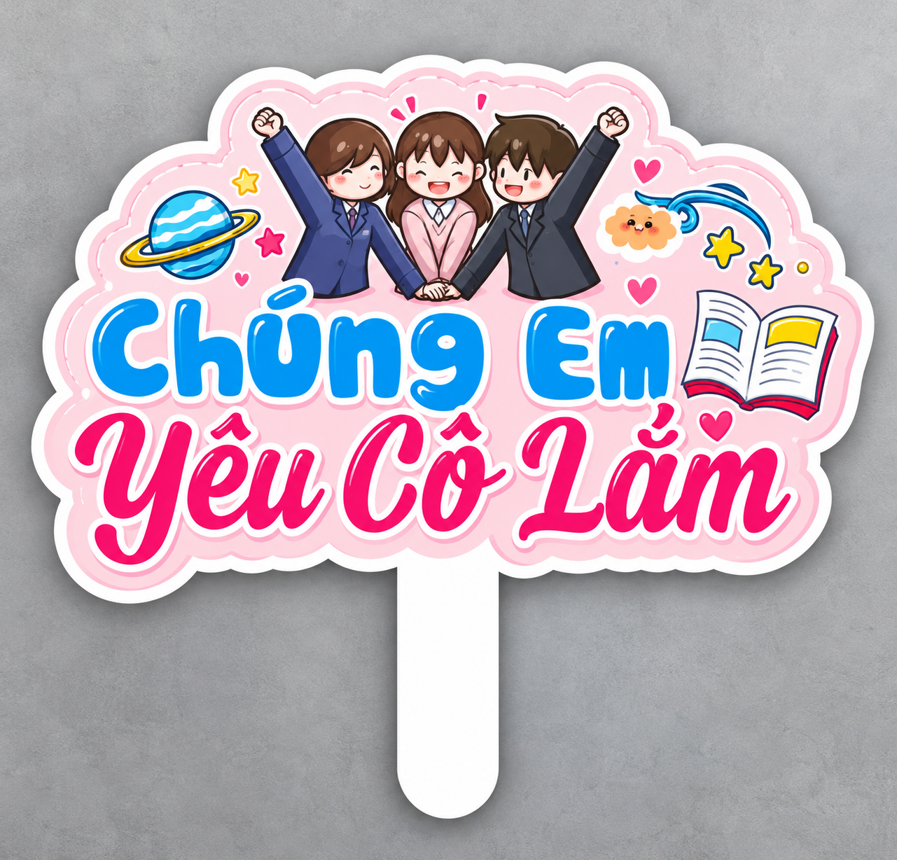 Hashtag cầm tay cô giáo 20-10 - In Hoàng Gia Hà Nội, TPHCM