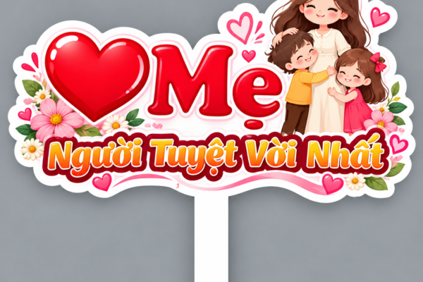 Hashtag Cầm Tay 20-10 yêu mẹ - In Hoàng Gia Hà Nội, TPHCM